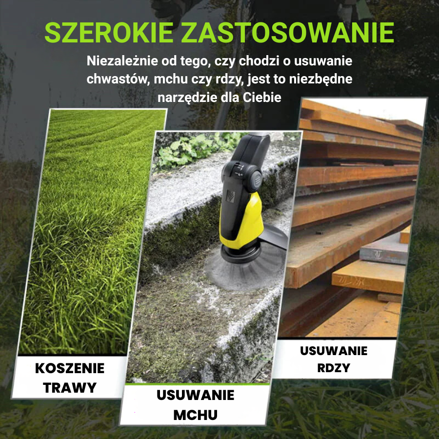 🇵🇱 Głowica Kosiarki Ze Stali Nierdzewnej Z 6 Krawędziami
