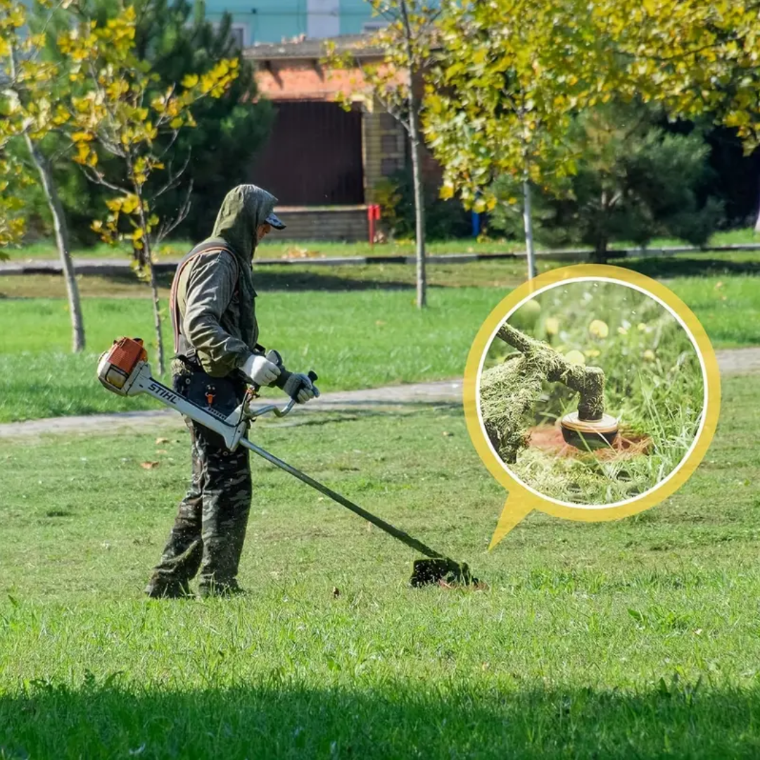 Głowica kosiarki ze stali nierdzewnej z 6 krawędziami