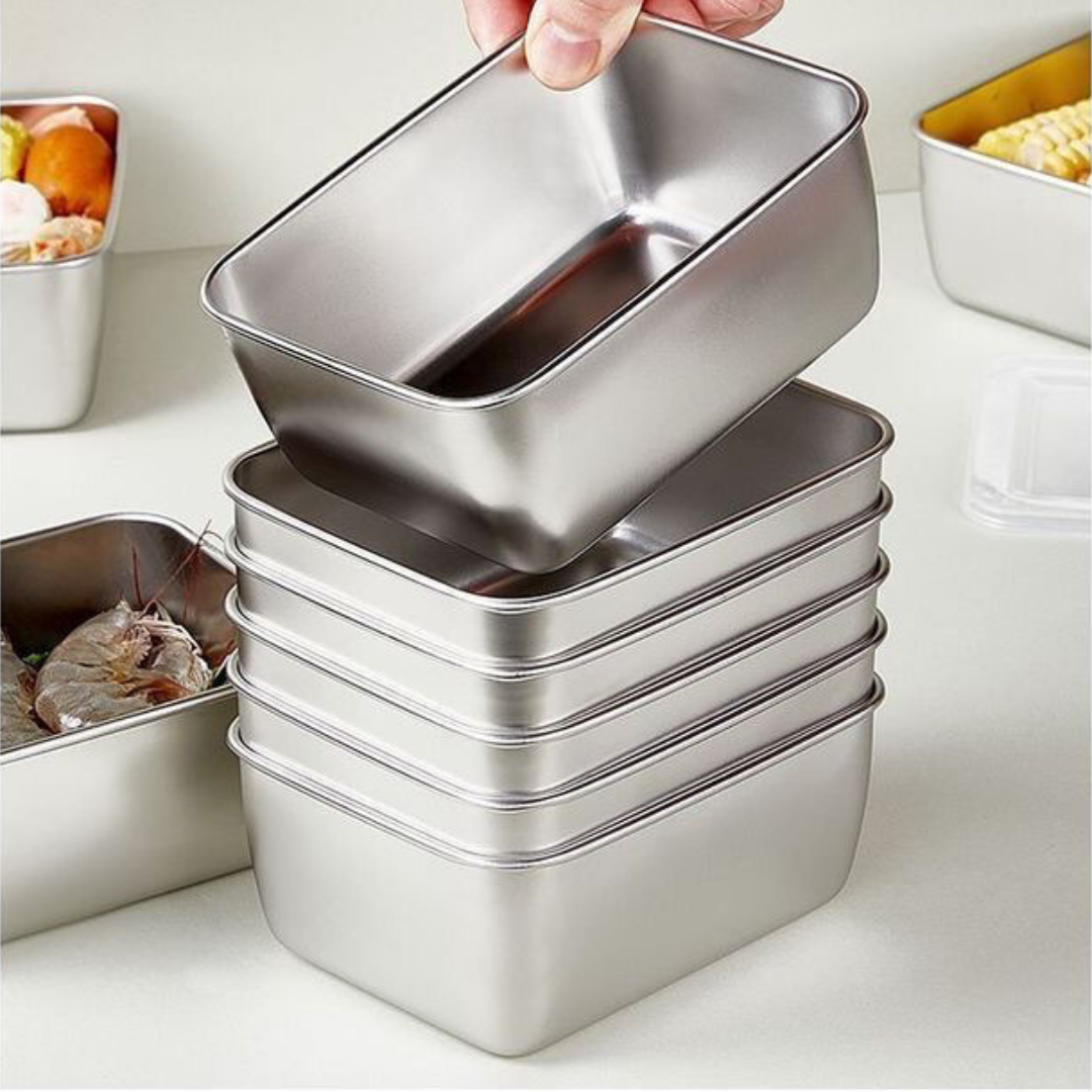 Mini Taca Ze Stali Nierdzewnej W Stylu Japońskim (13x10x5cm)