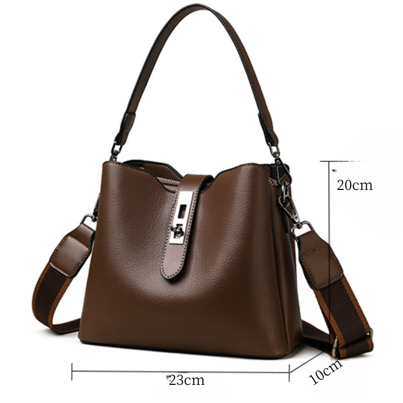 Miękka torba ze skóry PU dla kobiet, Modna torba na ramię do pracy, na podróże na świeżym powietrzu