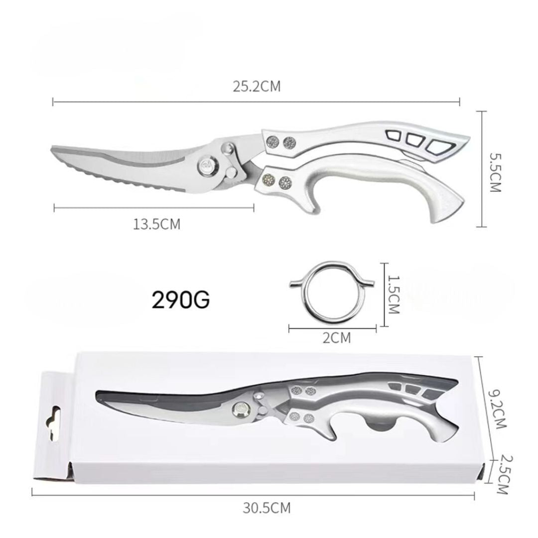 Mocne nożyczki do kości ze stali nierdzewnej