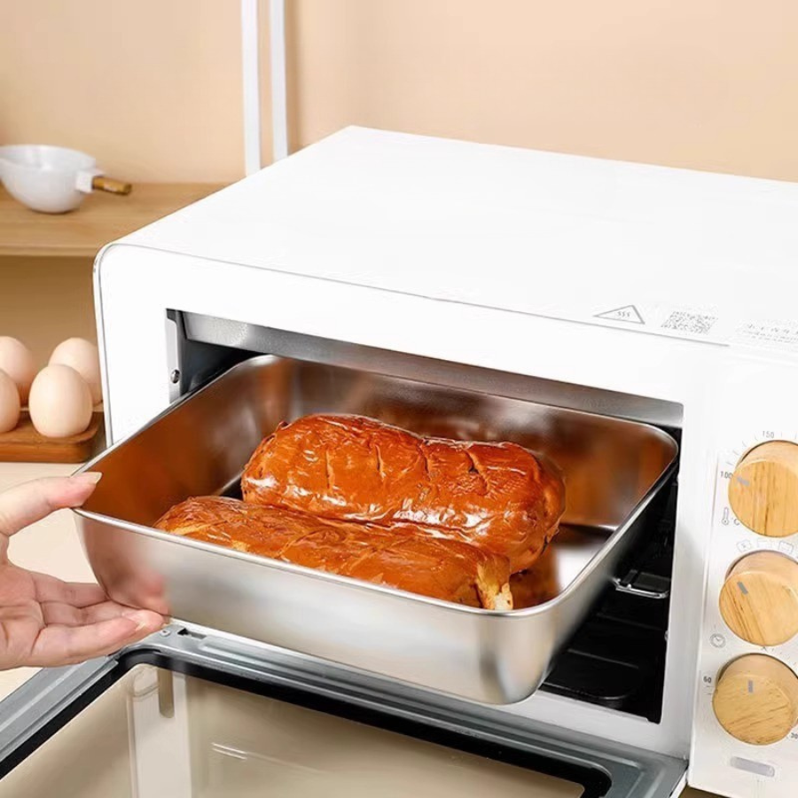 🇵🇱 Wysokiej jakości pojemnik na żywność wykonany ze stali nierdzewnej AISI 304 - 2000ml