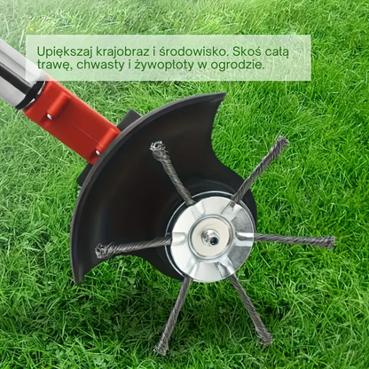 Głowica kosiarki ze stali nierdzewnej z 6 krawędziami