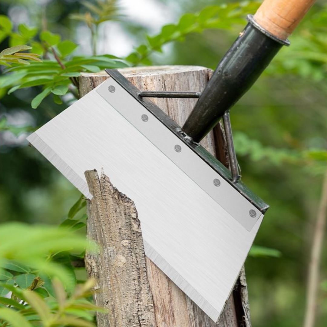 Głowica łopaty rolniczej wielofunkcyjnej, trwały materiał ze stali manganowej, dobra nośność, odporność na zużycie (brak uchwytu)