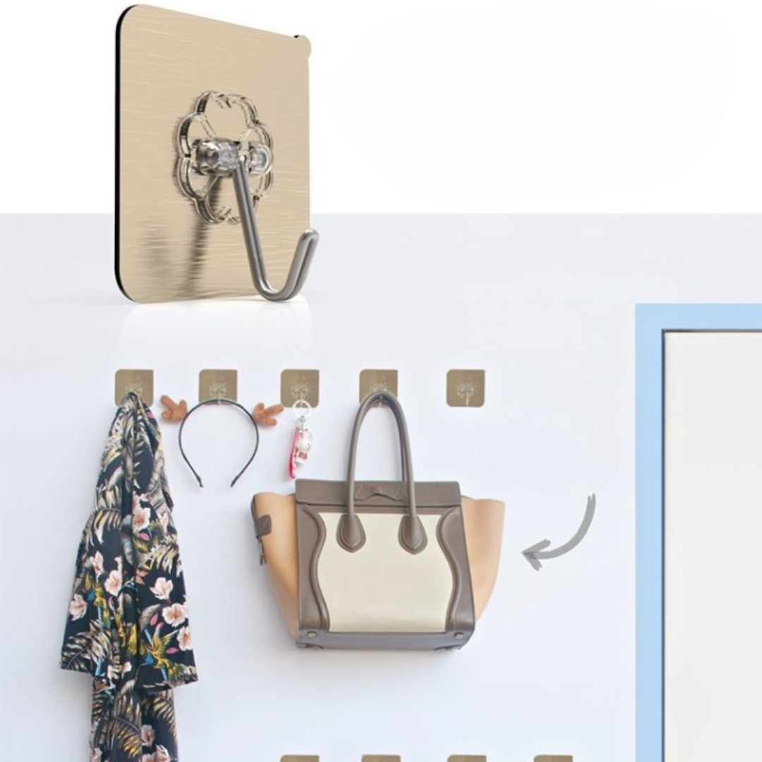 Super mocny hak ze stali nierdzewnej 304 – wieszak wielofunkcyjny