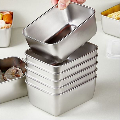 Mini Taca Ze Stali Nierdzewnej W Stylu Japońskim (13x10x5cm)