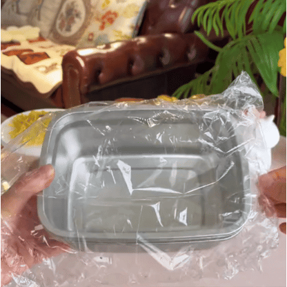 Antybakteryjny próżniowy pojemnik na żywność ze stali nierdzewnej, duży rozmiar 1000 ml.