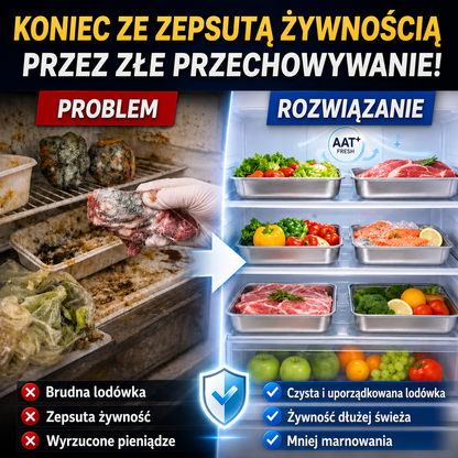 Pojemnik na żywność ze stali nierdzewnej 304 o pojemności 2500 ml – Bezpieczne i praktyczne rozwiązanie do przechowywania żywności (25 × 20 × 6 cm)