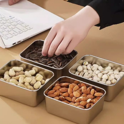 ✨Mini Taca Premium Ze Stali Nierdzewnej W Stylu Japońskim (13x10x5 cm)