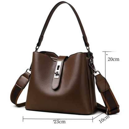 Miękka torba ze skóry PU dla kobiet, Modna torba na ramię do pracy, na podróże na świeżym powietrzu