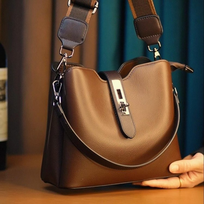 Miękka torba ze skóry PU dla kobiet, Modna torba na ramię do pracy, na podróże na świeżym powietrzu