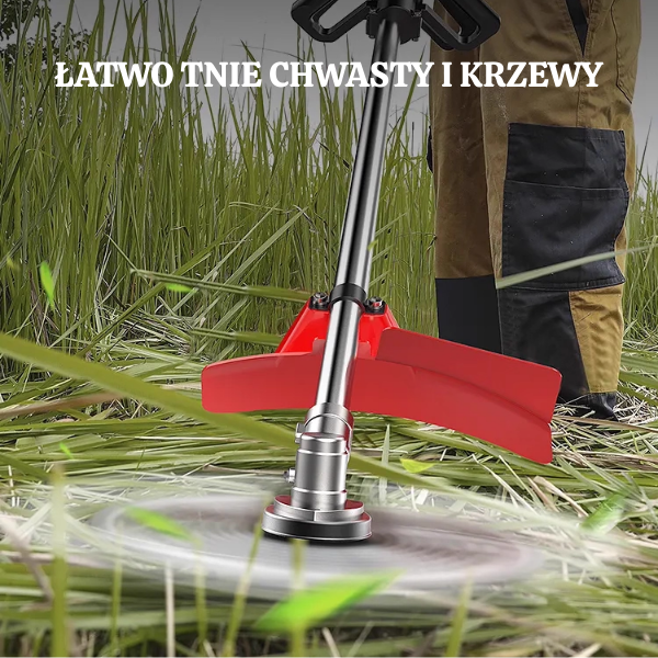 Ostrze do cięcia trawy ze zębami ze stopu, o średnicy wału 25,4 mm, typ 40-zębowy (zawiera akcesoria)