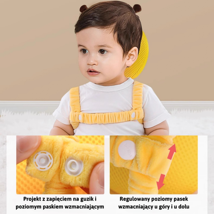 Ochraniacz głowy dla niemowląt uczących się chodzić – superlekka, bezpieczna i urocza poduszka chroniąca przed upadkiem