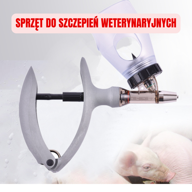 Strzykawka automatyczna 5 ml – Łatwa regulacja objętości, precyzyjne podawanie, oszczędność czasu i większa wydajność w hodowli zwierząt