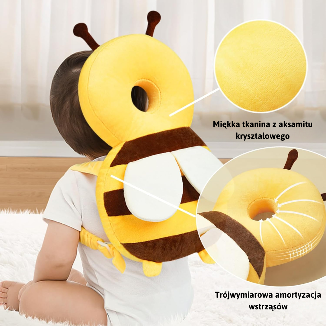 Ochraniacz głowy dla niemowląt uczących się chodzić – superlekka, bezpieczna i urocza poduszka chroniąca przed upadkiem