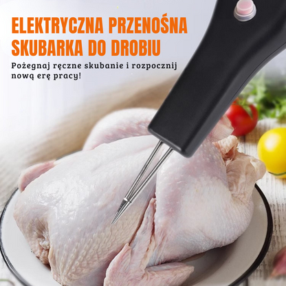 Ręczna i przenośna skubarka do drobiu