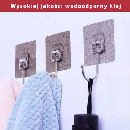 Super mocny hak ze stali nierdzewnej 304 – wieszak wielofunkcyjny