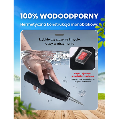 🇵🇱 Maszyna do usuwania piór drobiu – mocna, przenośna, szybkie ładowanie