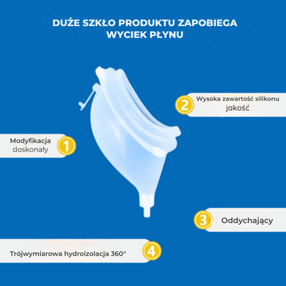Wielorazowa bielizna medyczna do zbierania moczu.