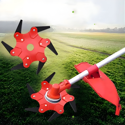 Ostrze do trawnika z 6 stalowymi zębami (akcesoria w zestawie)