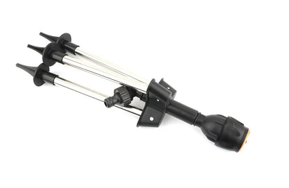 Obrotowy zraszacz sektorowy 0-360° ze statywem trójnożnym trójnóg kombo