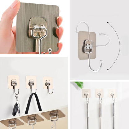 Super mocny hak ze stali nierdzewnej 304 – wieszak wielofunkcyjny