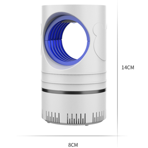 Cylindryczna lampa przeciw komarom, inteligentny port USB nowej generacji