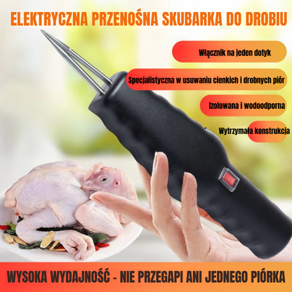 Ręczna i przenośna skubarka do drobiu