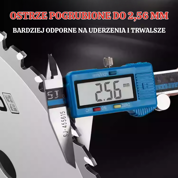 Ostrze do cięcia trawy ze zębami ze stopu, o średnicy wału 25,4 mm, typ 40-zębowy (zawiera akcesoria)
