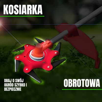 6-Zębowe Stalowe Ostrze Do Koszenia Trawy (Wraz Z Akcesoriami)