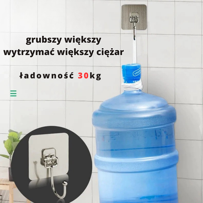 Super mocny hak ze stali nierdzewnej 304 – wieszak wielofunkcyjny