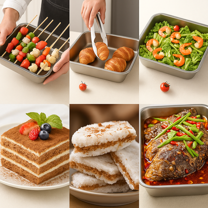 Pojemnik ze stali nierdzewnej 304 – Świeżość nawet przez 1 miesiąc | 60% ZNIŻKI!