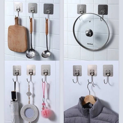 Super mocny hak ze stali nierdzewnej 304 – wieszak wielofunkcyjny