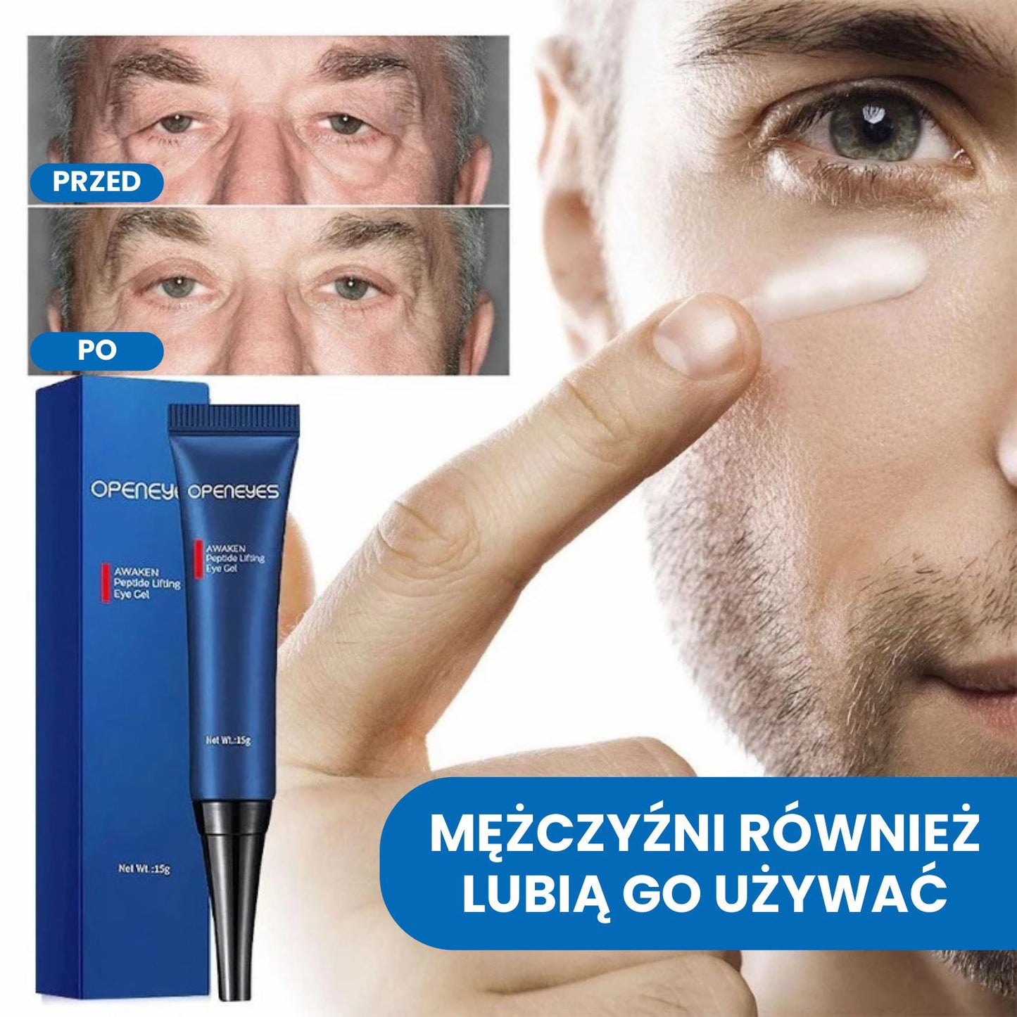 Krem Przeciw Cieniom Pod Oczami Z Przeciwstarzeniowym Retinolem - Openeyes