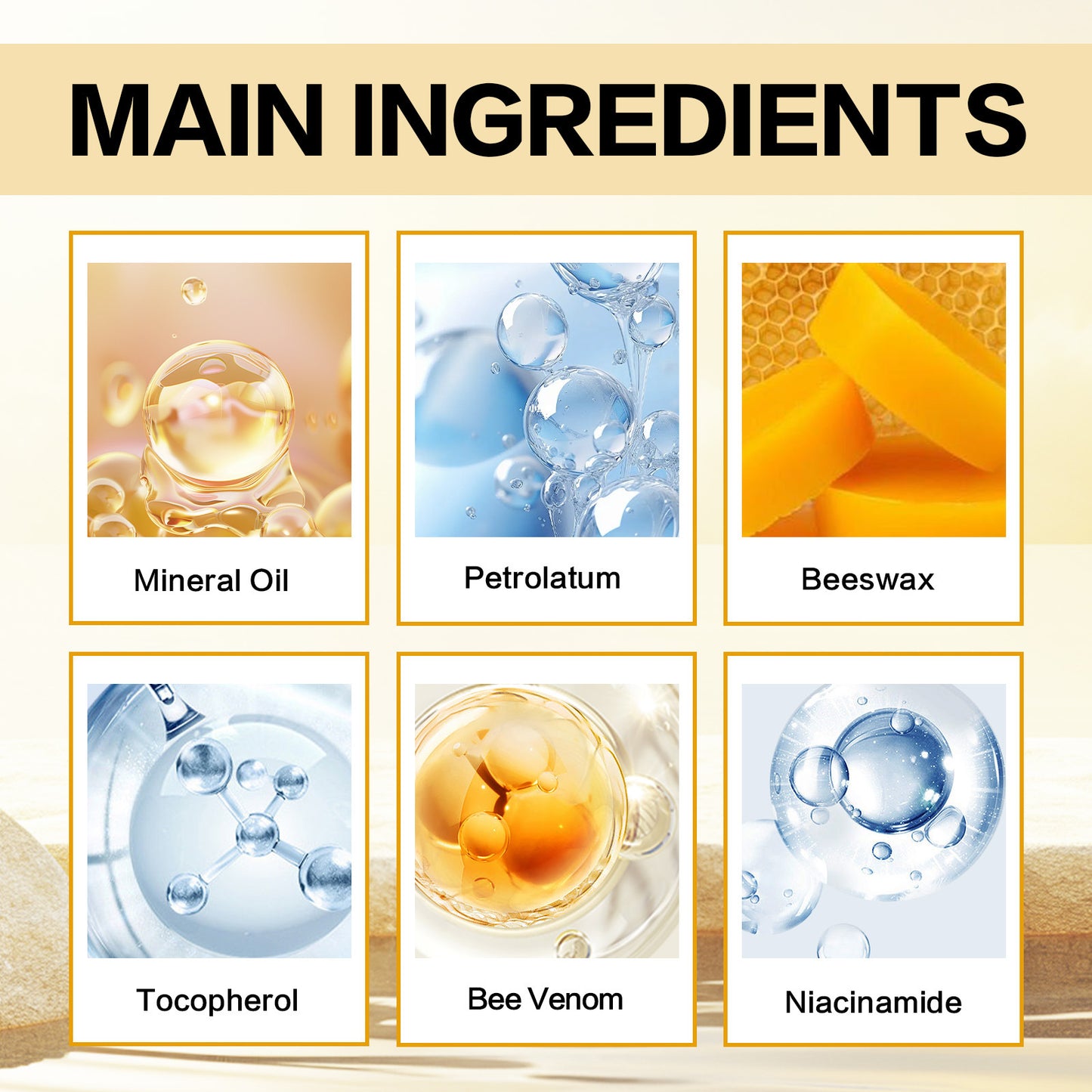 Wyprodukowano w USA - Sztyft Ujędrniający Z Botoksem I Jadem Pszczelim