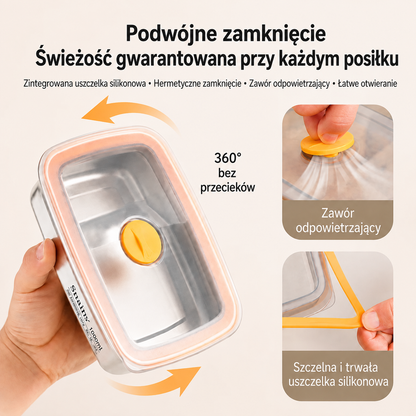 Próżniowy pojemnik ze stali nierdzewnej 316 – dłuższa świeżość, ochrona antybakteryjna i bezpieczne przechowywanie