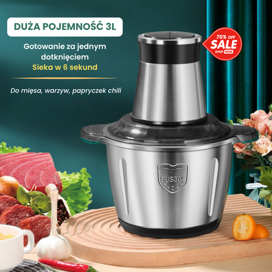 Elektryczny Chopper™ Pro Robot Kuchenny - 230V 50Hz 300W