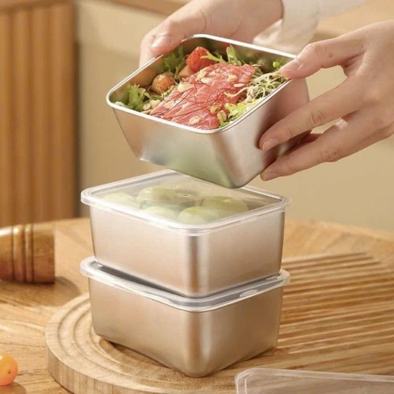 ✨Mini Taca Premium Ze Stali Nierdzewnej W Stylu Japońskim (13x10x5 cm)